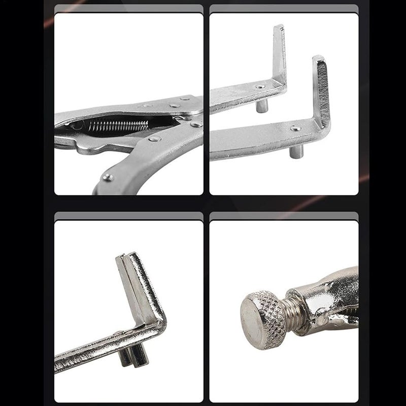 أداة تثبيت القابض للدراجات النارية الثقيلة حامل بكرة دولاب الموازنة لصيانة السيارات - Image 5